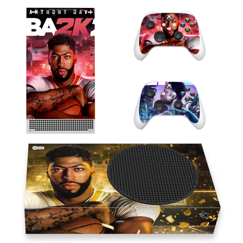 NBA 2K20 Anthony Davis Skin Sticker For Xbox Series S And Controllers Design 1