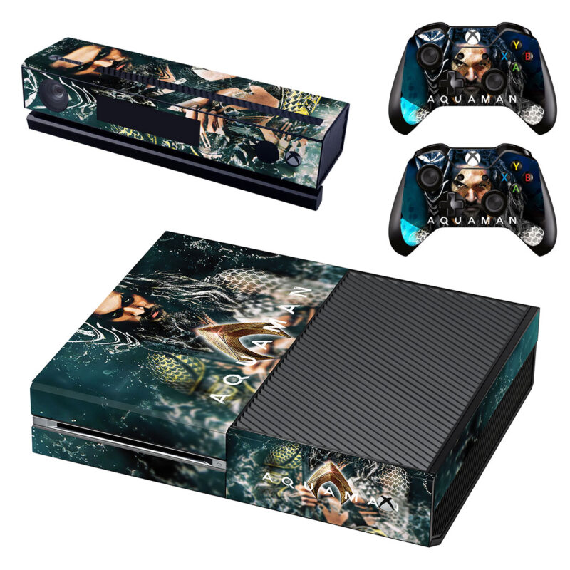 Aquaman Movie Skin Sticker For Xbox One Design 2