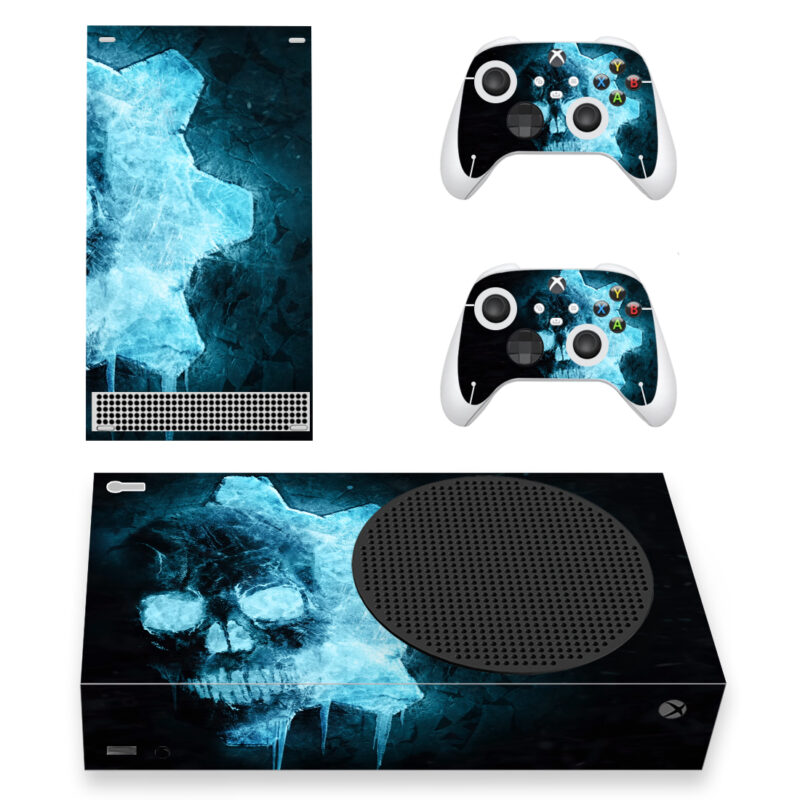 Gears Of War 5 Crimson Omen Skin Sticker For Xbox Series S And Controllers