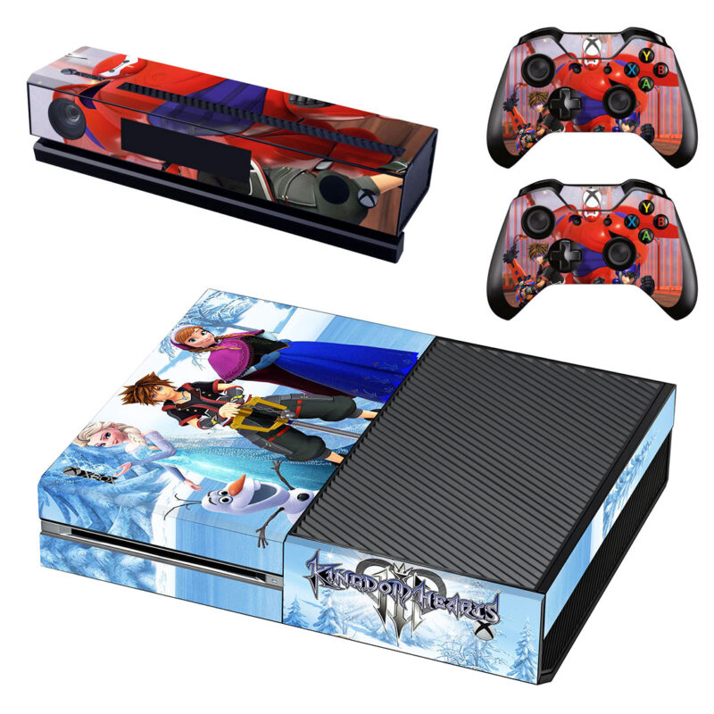 Kingdom Hearts III Game Skin Sticker For Xbox One Design 1