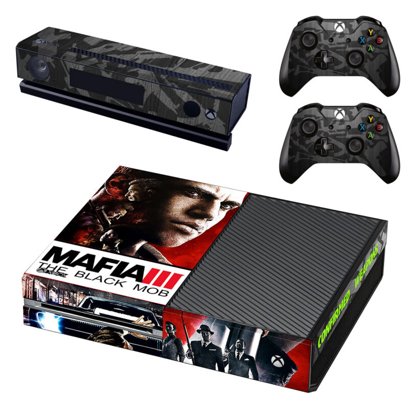 Mafia III The Black Mob Skin Sticker For Xbox One