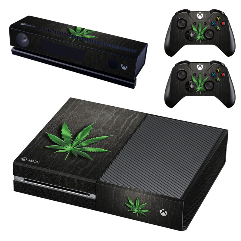 Marijuana Leaf Xbox One Skin Sticker