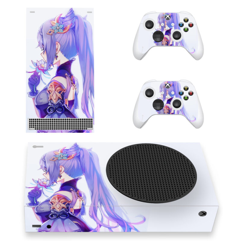 Genshin Impact Anime Keqing Skin Sticker For Xbox Series S And Controllers