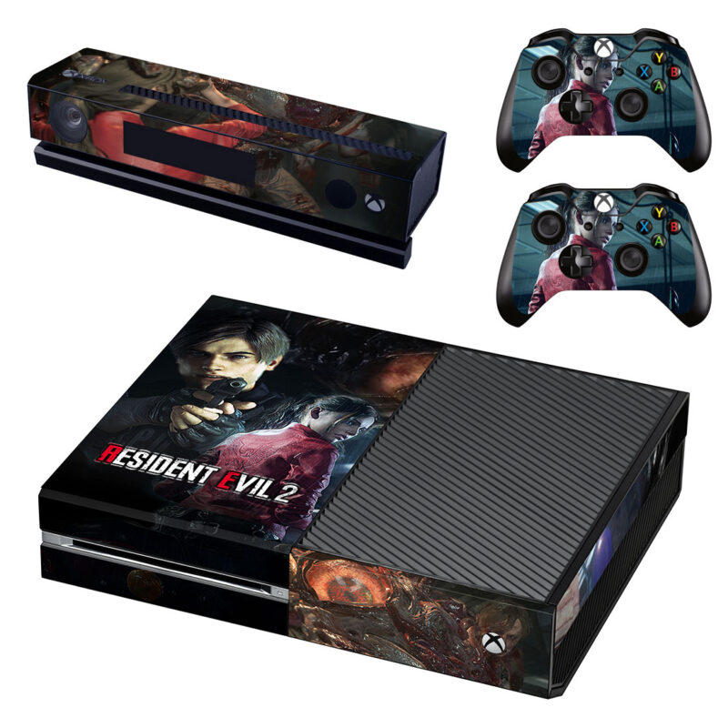 Resident Evil 2 Game Xbox One Skin Sticker Design 1