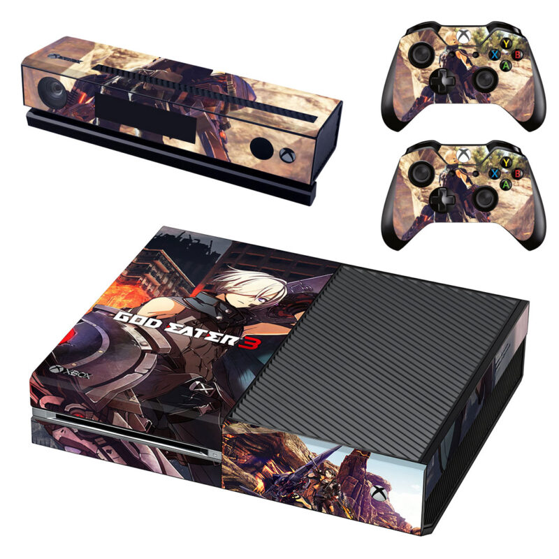 God Eater 3 Game Xbox One Skin Sticker Design 4