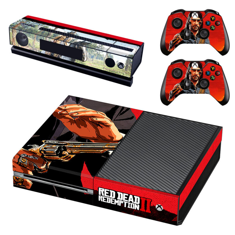 Red Dead Redemption II Game Skin Sticker For Xbox One Design 5