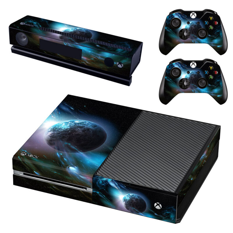 Earth In The Universe Xbox One Skin Sticker