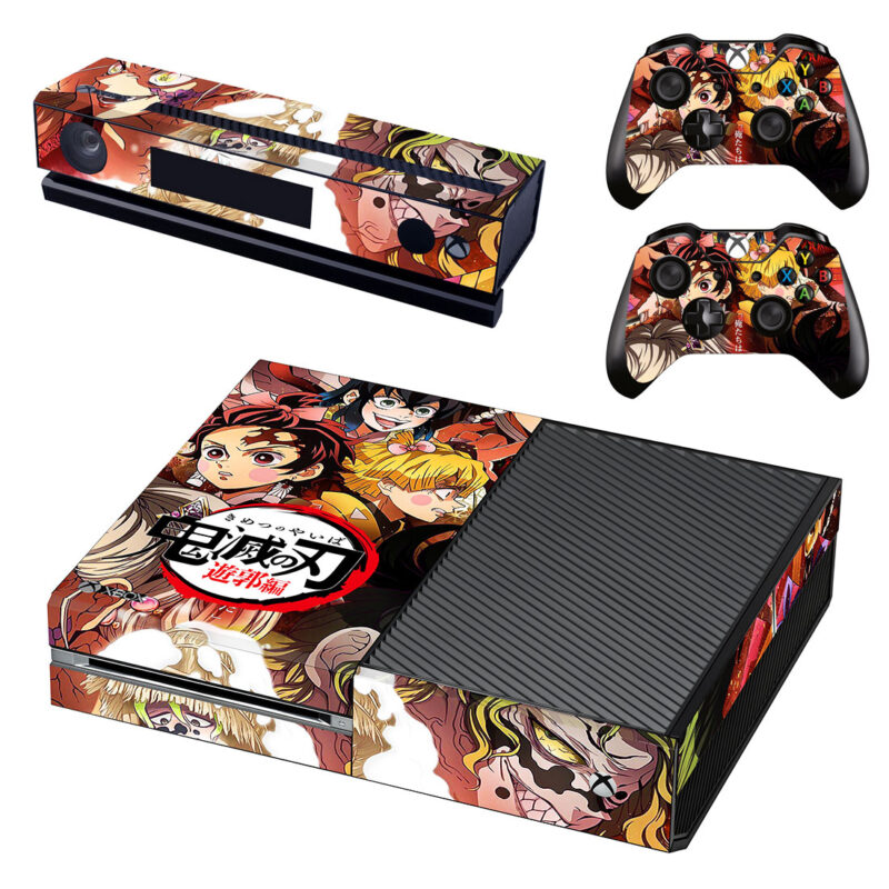 Demon Slayer: Kimetsu No Yaiba Skin Sticker For Xbox One Design 3