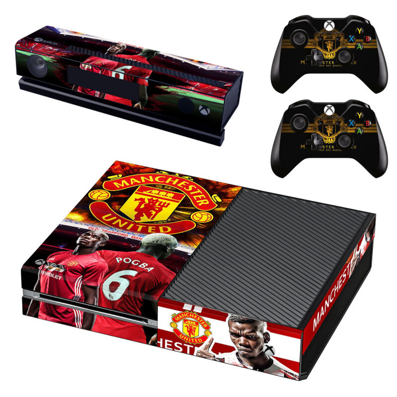 Manchester United With Team Xbox One Skin Sticker