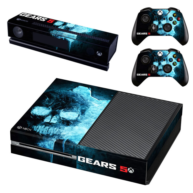 Gears 5 Game Skin Sticker For Xbox One Design 1