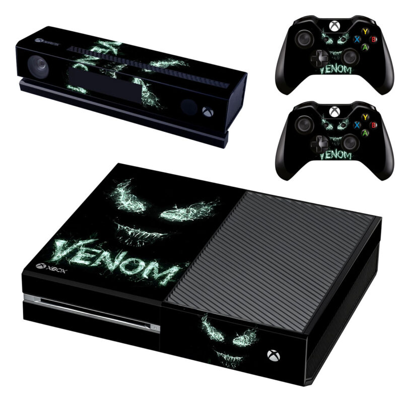 Venom Xbox One Skin Sticker Design 2