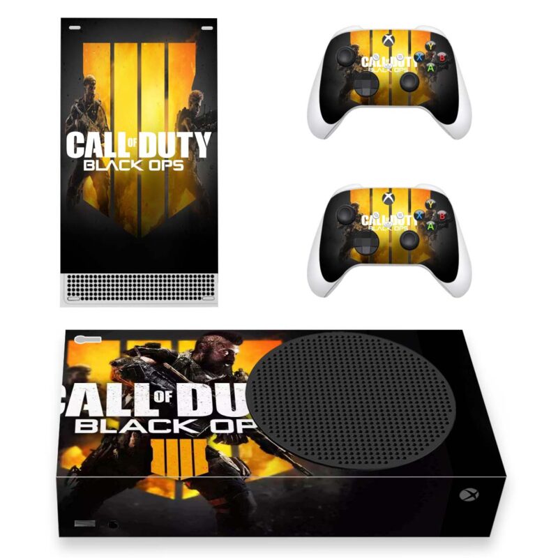 Call Of Duty: Black OPS 4 Game Skin Sticker For Xbox Series S And Controllers