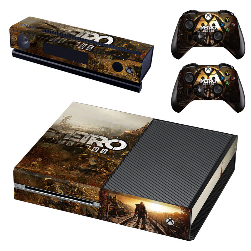 Metro Exodus Game Skin Sticker For Xbox One Design 3