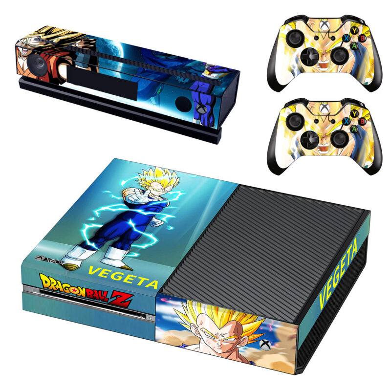 Dragon Ball Z Vegeta Xbox One Skin Sticker