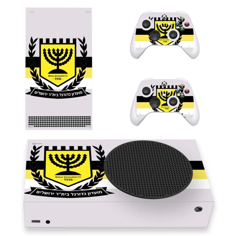 FC Beitar Jerusalem 1936 Skin Sticker For Xbox Series S And Controllers