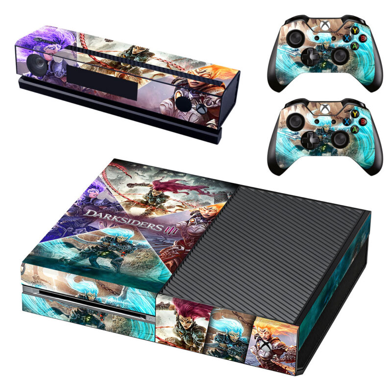 Darksiders III Game Skin Sticker For Xbox One Design 4