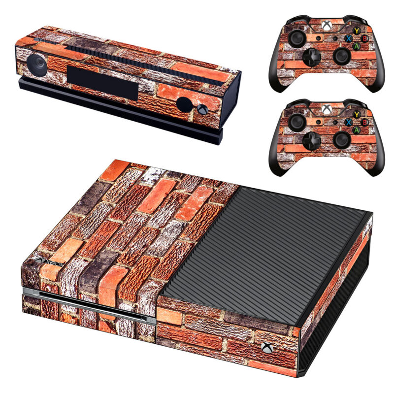 Colorful Brick Texture Xbox One Skin Sticker