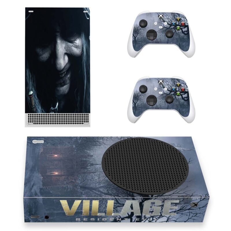 Resident Evil Village Game Skin Sticker For Xbox Series S And Controllers Design 4