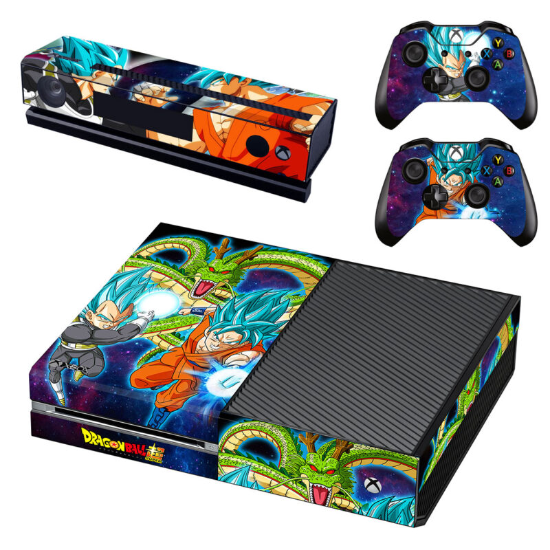 Dragon Ball Super Xbox One Skin Sticker