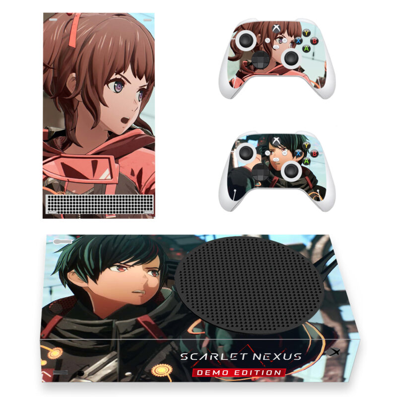 Scarlet Nexus Demo Edition Game Skin Sticker For Xbox Series S And Controllers Design 1