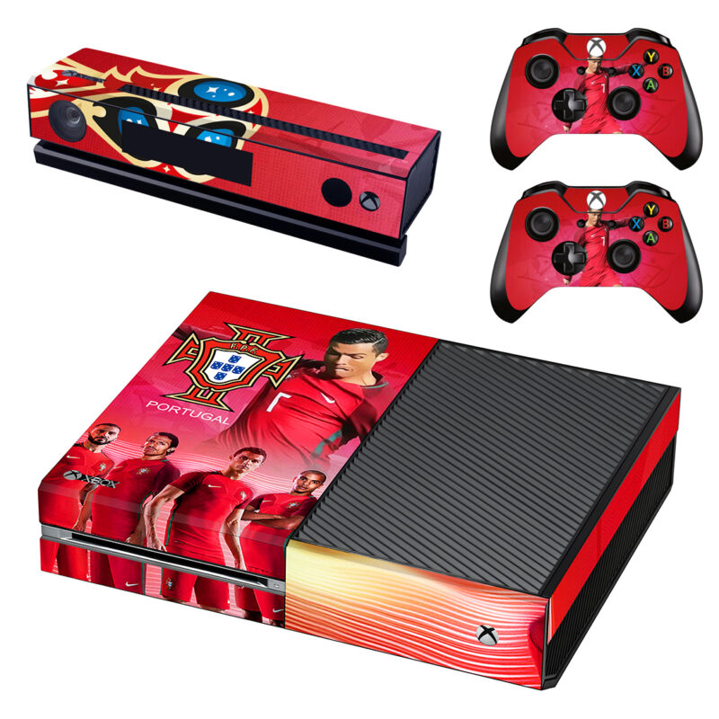 2018 FIFA World Cup And Portugal Football Federation Cristiano Ronaldo Xbox One Skin Sticker