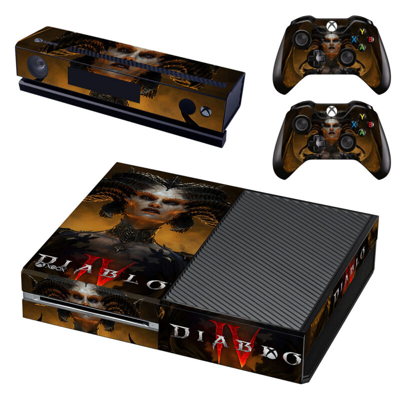 Diablo IV Game Xbox One Skin Sticker Design 3