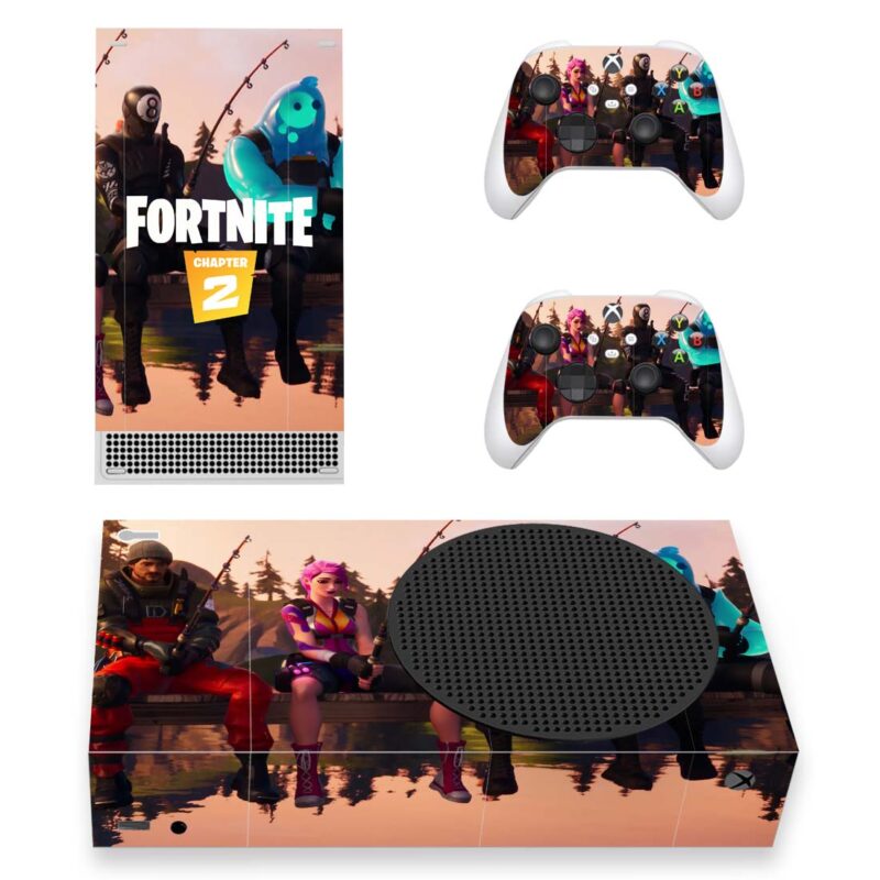 Fortnite Chapter 2 Game Skin Sticker For Xbox Series S And Controllers Design 1