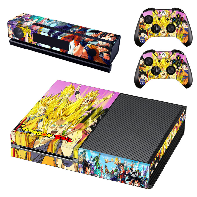 Dragon Ball Xbox One Skin Sticker Design 3