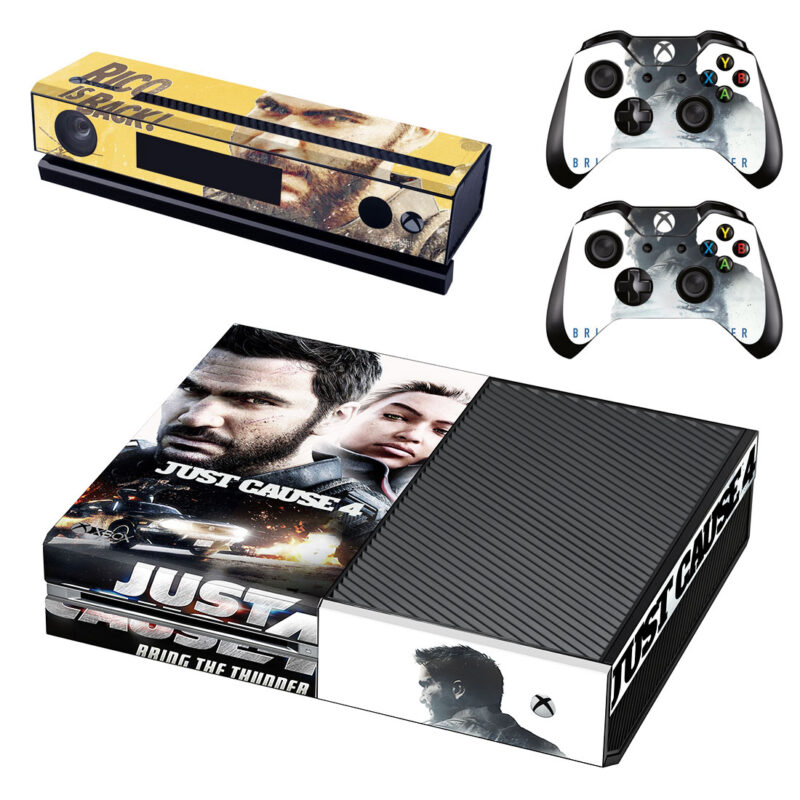 Just Cause 4 Game Skin Sticker For Xbox One Design 3