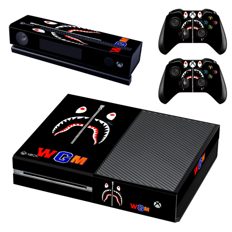 WGM Bape Shark Xbox One Skin Sticker