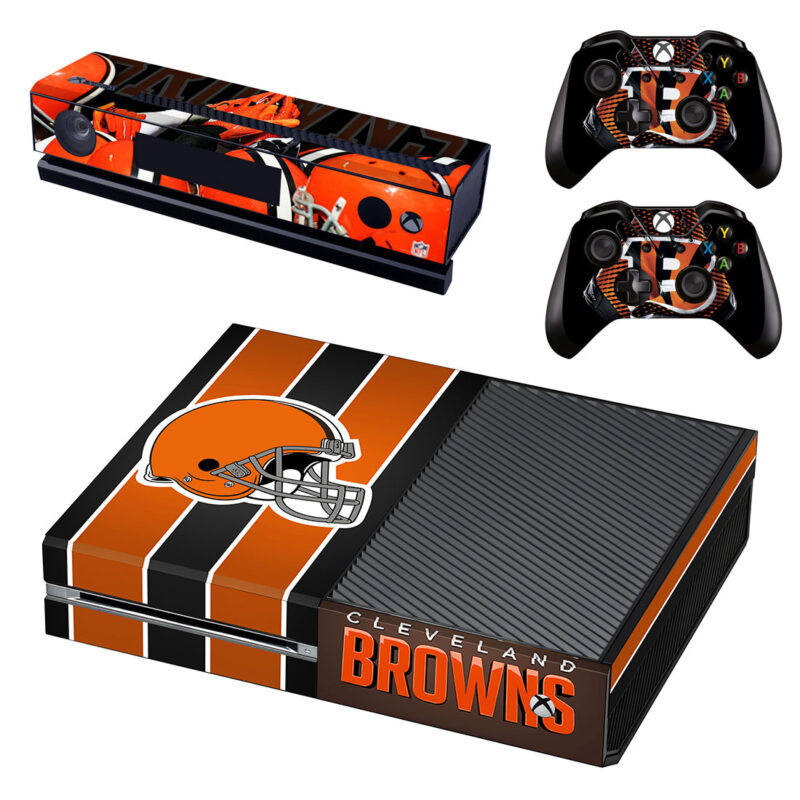 Cleveland Browns Xbox One Skin Sticker