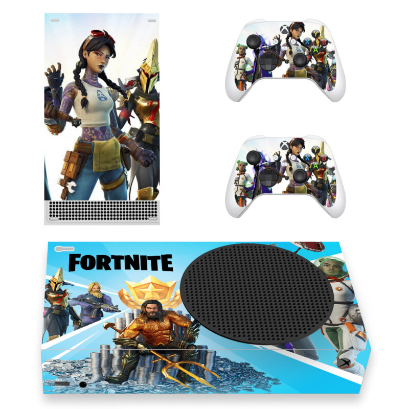 Fortnite Game Skin Sticker For Xbox Series S And Controllers Design 14