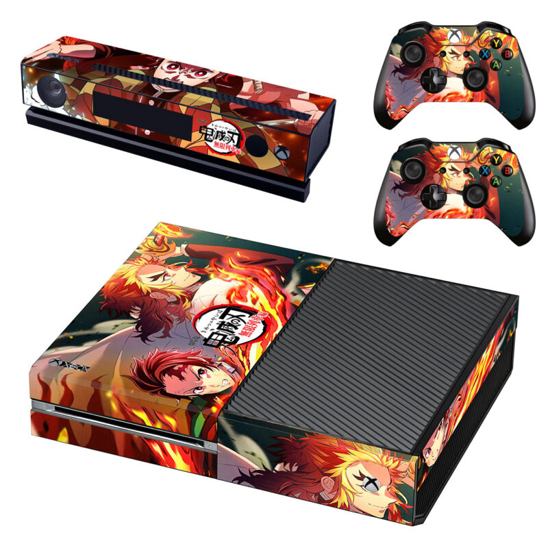 Demon Slayer: Kimetsu No Yaiba Xbox One Skin Sticker Design 8