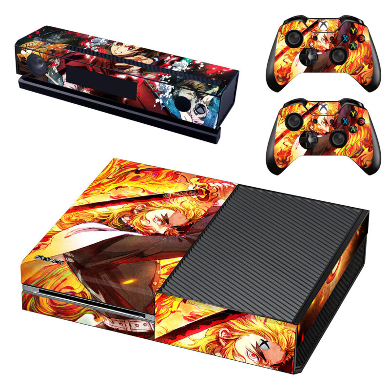 Demon Slayer: Kimetsu No Yaiba Xbox One Skin Sticker Design 6