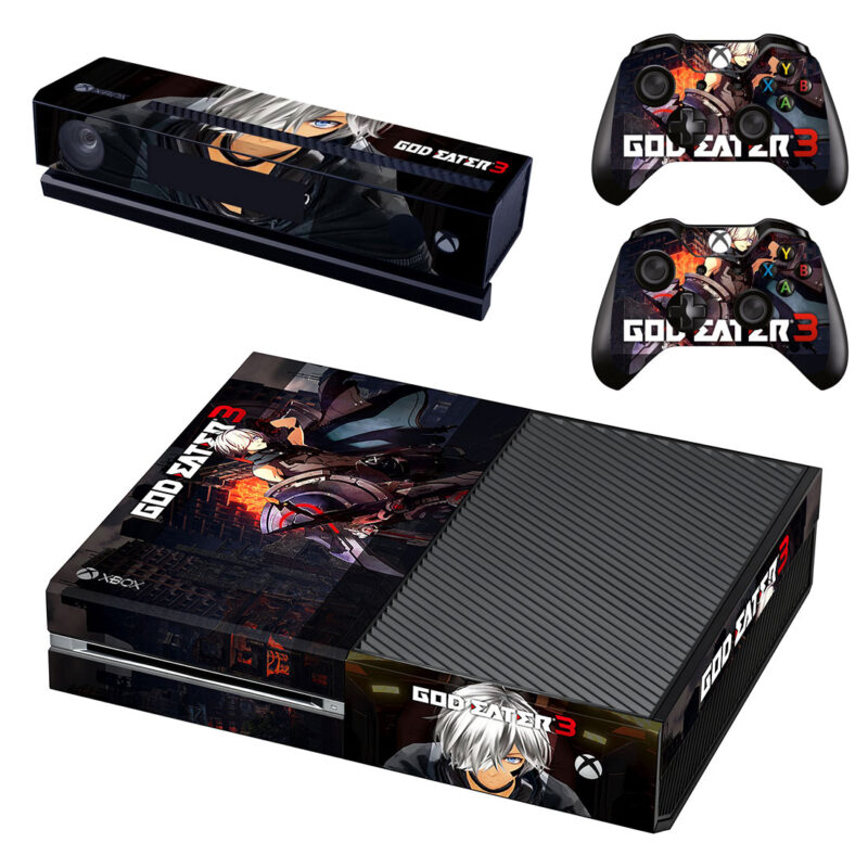 God Eater 3 Game Skin Sticker For Xbox One Design 7