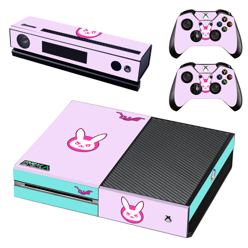 Overwatch D.Va Bunny And Meka Xbox One Skin Sticker