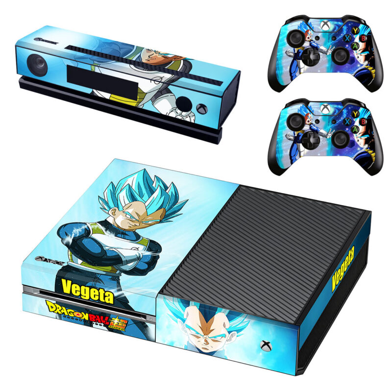 Dragon Ball Super Vegeta Xbox One Skin Sticker