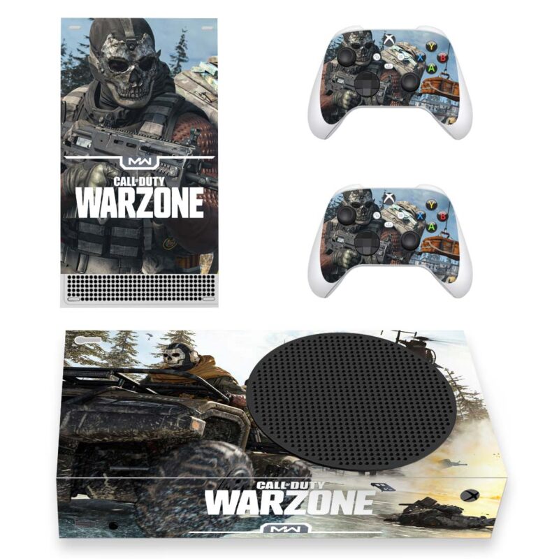 Call Of Duty: Warzone Game Skin Sticker For Xbox Series S And Controllers Design 1