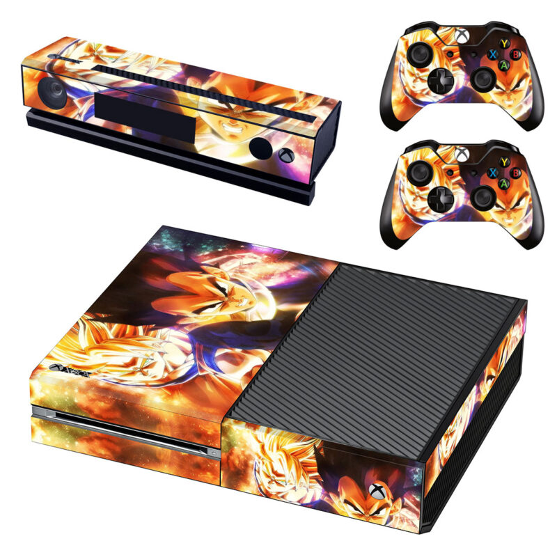 Dragon Ball Goku Xbox One Skin Sticker Design 3