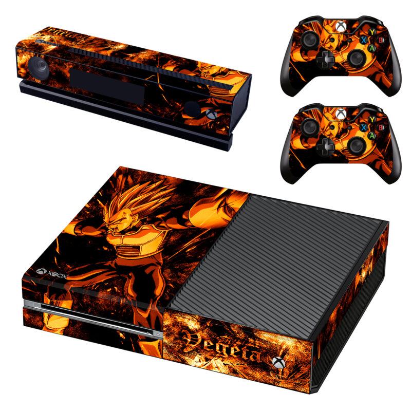 Vegeta Xbox One Skin Sticker