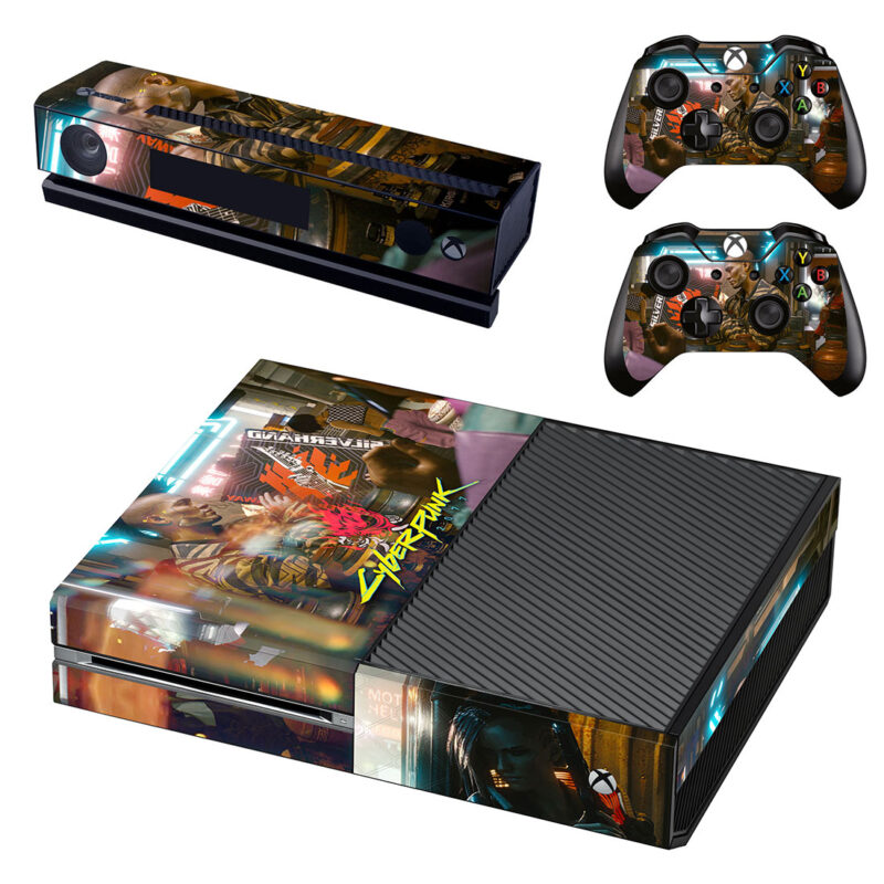 Game Cyberpunk 2077 Xbox One Skin Sticker Design 2