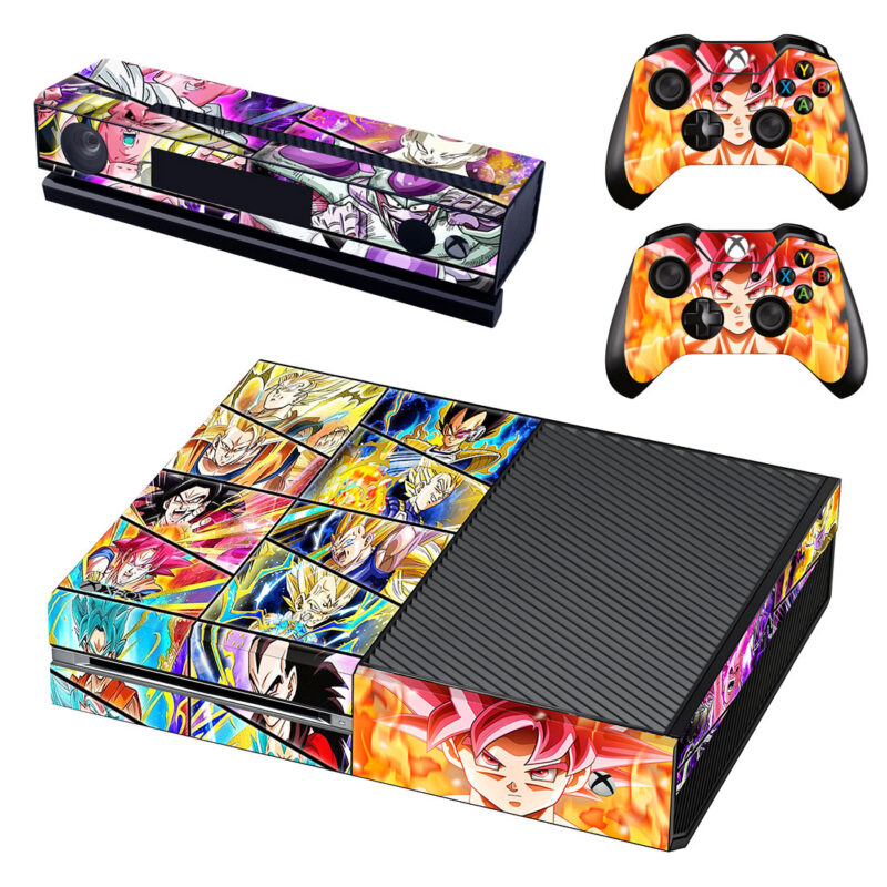 Dragon Ball Super Characters Xbox One Skin Sticker