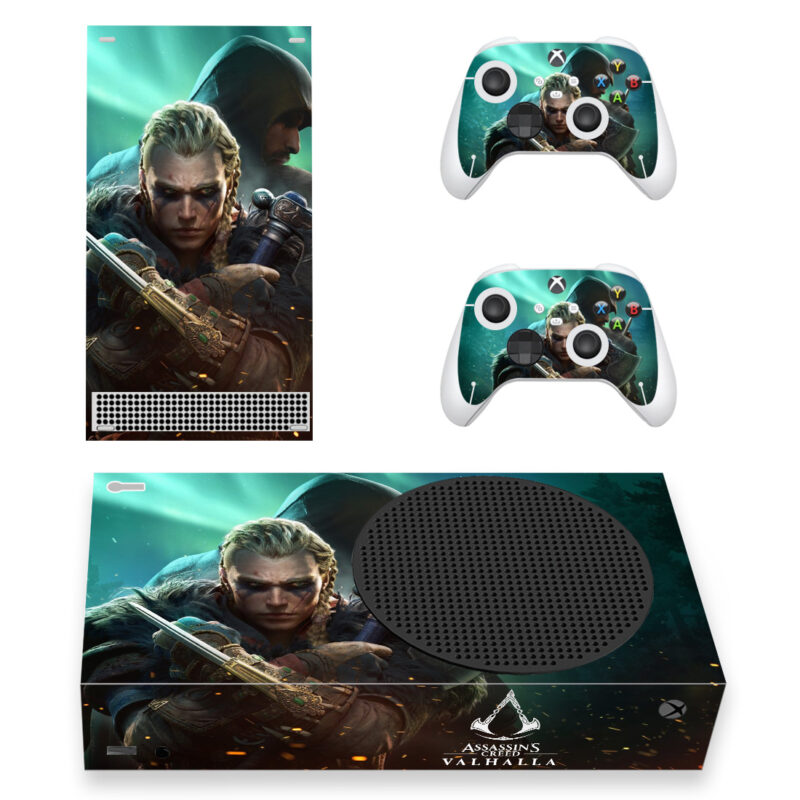 Assassin's Creed Valhalla Game Skin Sticker For Xbox Series S And Controllers Design 3