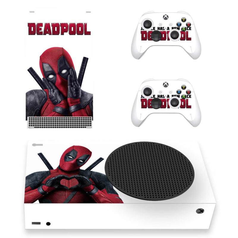 Deadpool Justice Has A New Face Skin Sticker For Xbox Series S And Controllers