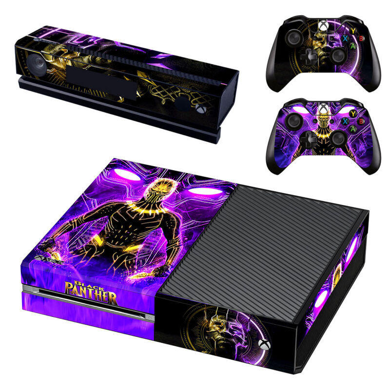 Black Panther Film Xbox One Skin Sticker