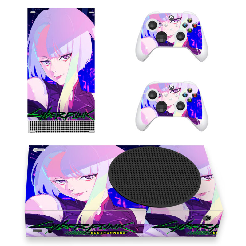 Cyberpunk Edgerunners Skin Sticker For Xbox Series S And Controllers