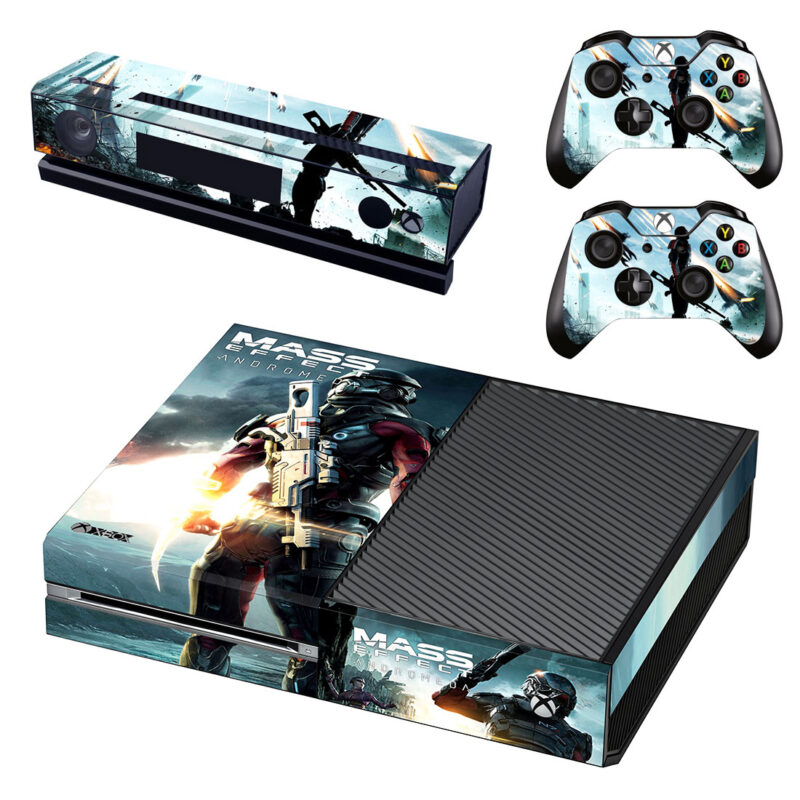 Mass Effect: Andromeda Game Xbox One Skin Sticker Design 2