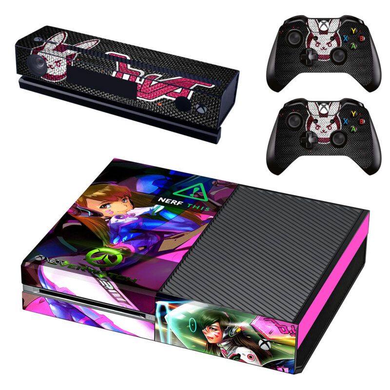 Overwatch D.Va Nerf This Xbox One Skin Sticker