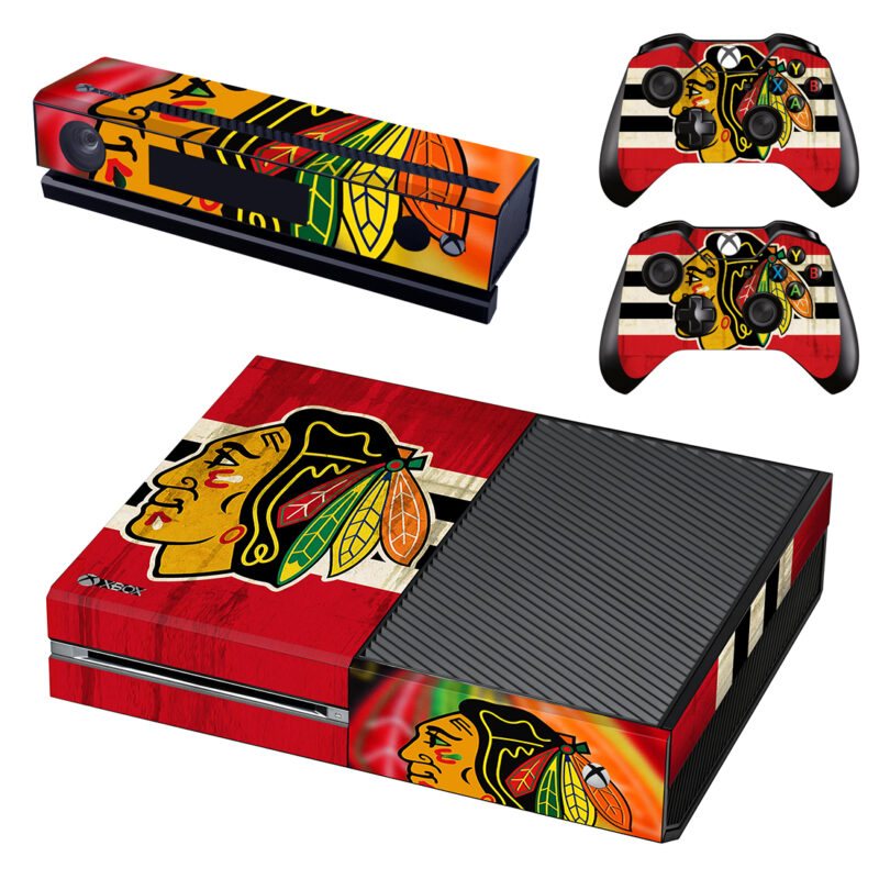 Chicago Blackhawks Xbox One Skin Sticker