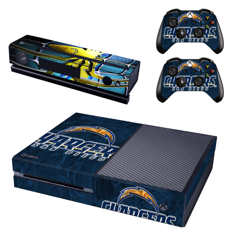 Chargers Xbox One Skin Sticker